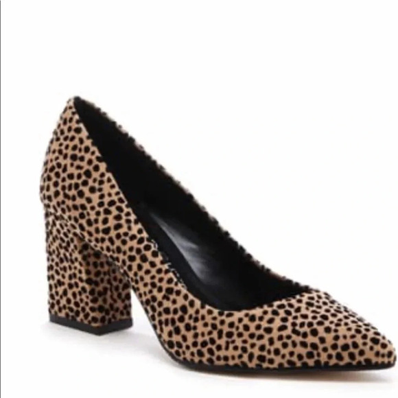 SOLE SOCIETY NWT WOMENS PUMP LEOPARD SIZE 7.5 - Picture 1 of 5